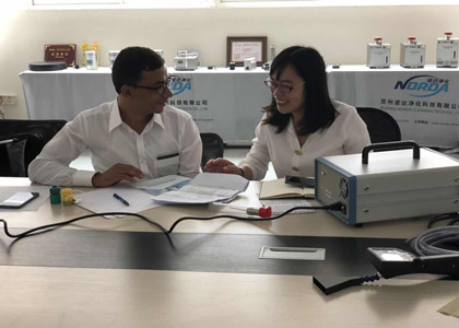 Precisa Techno Trade客戶到我司蒞臨參觀-光度計(jì)